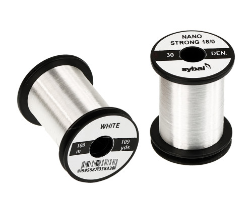 Nano Strong Thread, 30 Den.  18/0, White
